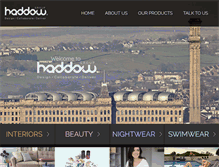 Tablet Screenshot of haddowgroup.com
